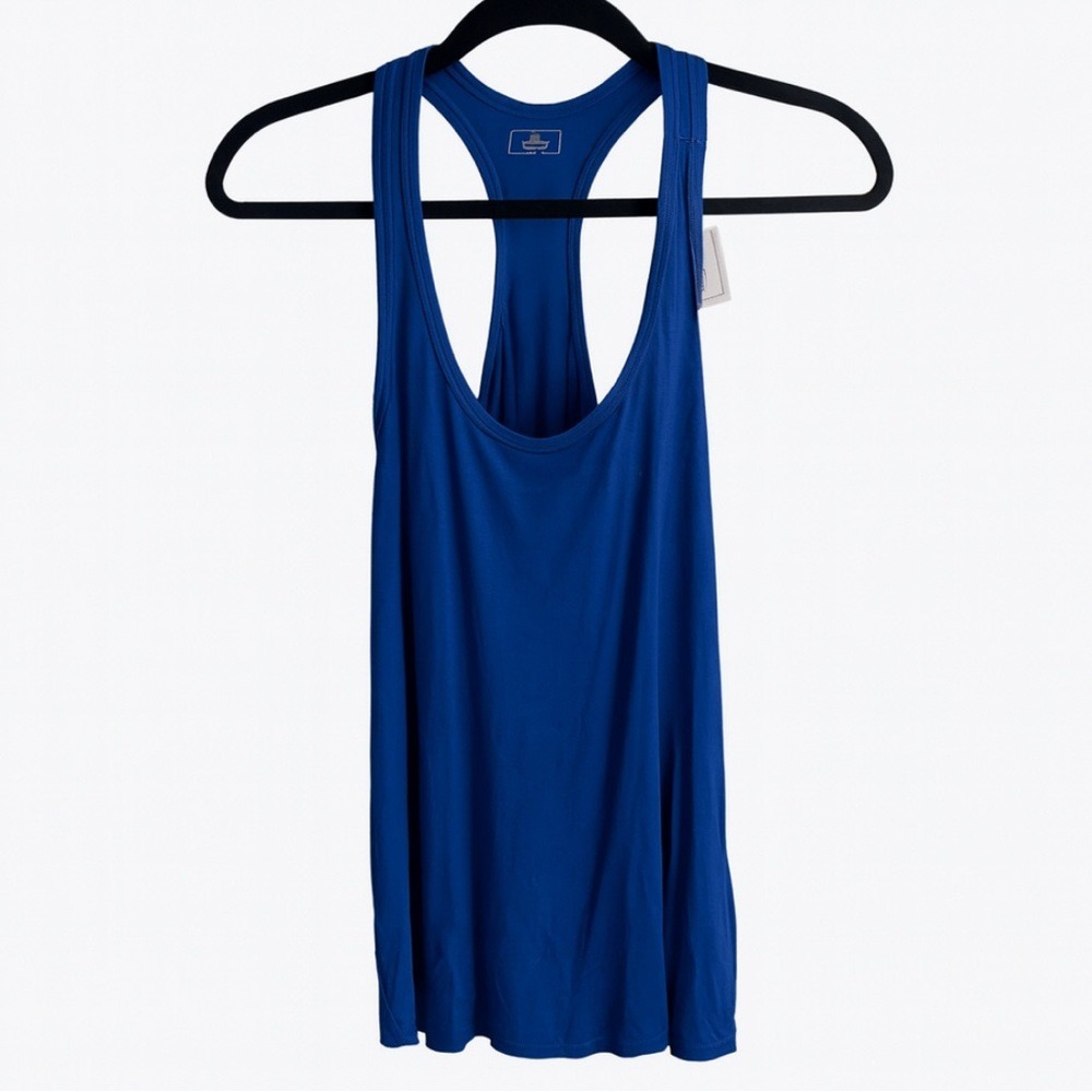 Sexy Basics NWT Blue Women's workout Tank Top XL MSRP $75